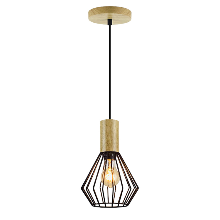 Designer Pendant Light Vintage Single Small me<i></i>tal Shade Bedroom Bedside Dining Led Pendant Lamp