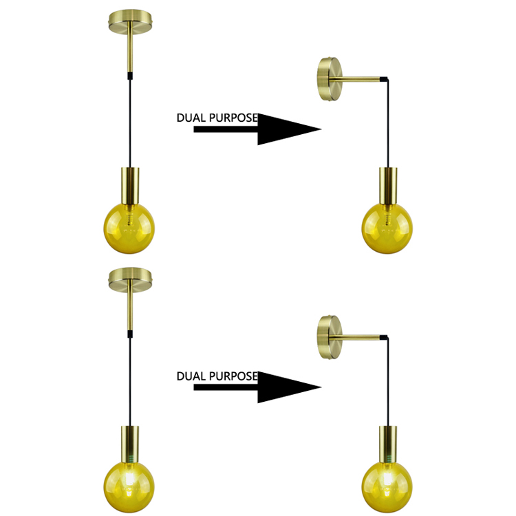 New Design Retro Staircase Living Room Ropes Ball Wall Pendant Lights Led Creative Minimalist Light Wall Lamp