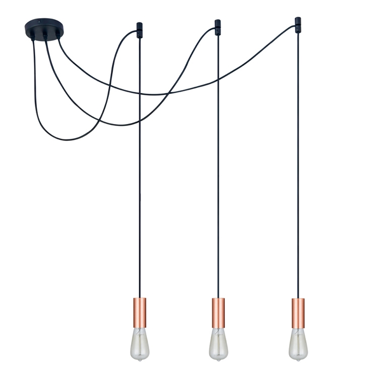 Classic Spider Pendent Lamps Ajustable Ceiling Light Rustic Chandelier Industrial Hanging Light for Hall Bedroom Hotel