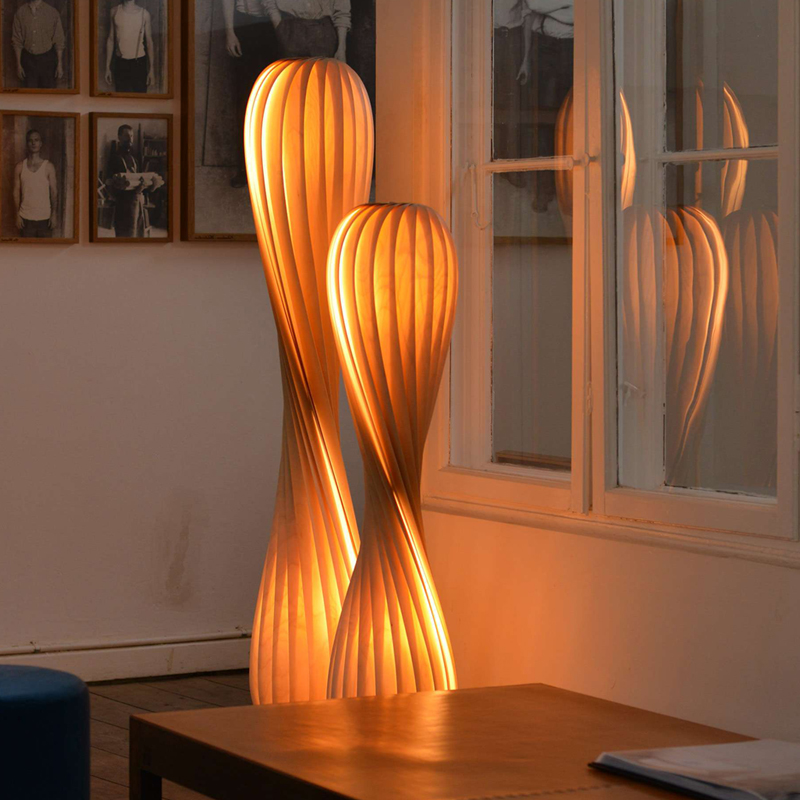 Japanese LED Wooden Light Modern Tripod decorative luxury Floor Lamp FRL1080picture4