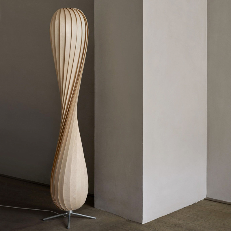 Japanese LED Wooden Light Modern Tripod decorative luxury Floor Lamp FRL1080picture5