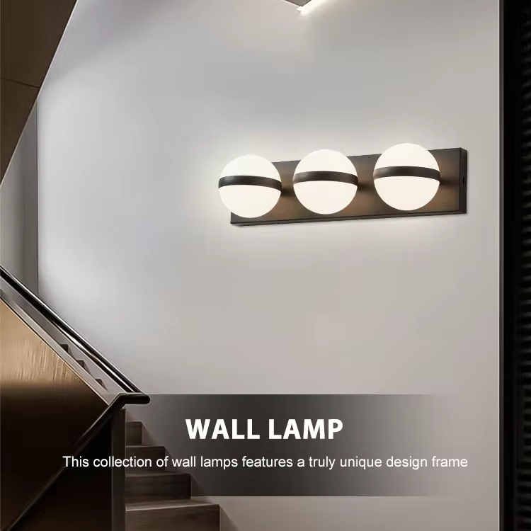 Modern 8W 14W 18W E26 Bulb Creative Round Ball Wall Light WL5660picture3