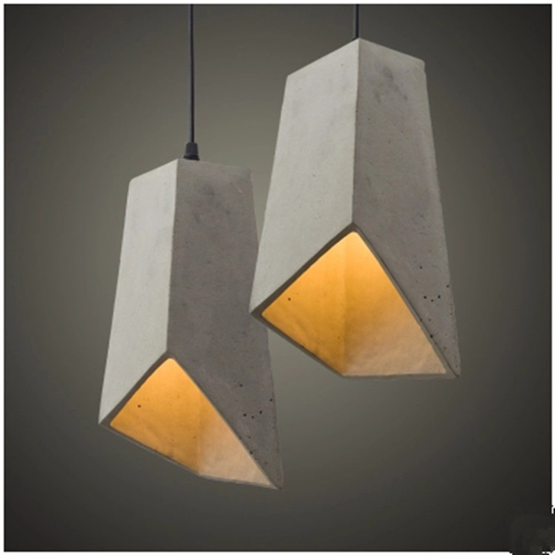 Loft Vintage Cement Industry Small Pendant Lamp PEN1860picture4