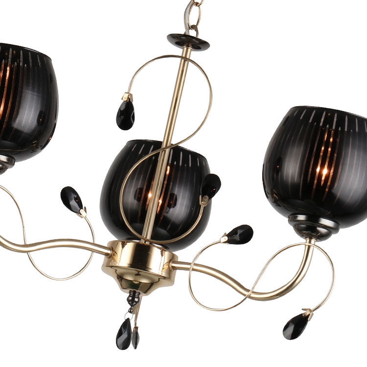 Creative Hanging Lamp Bedroom Indoor Decoration Glass Pendant Chandelier CHA720picture6