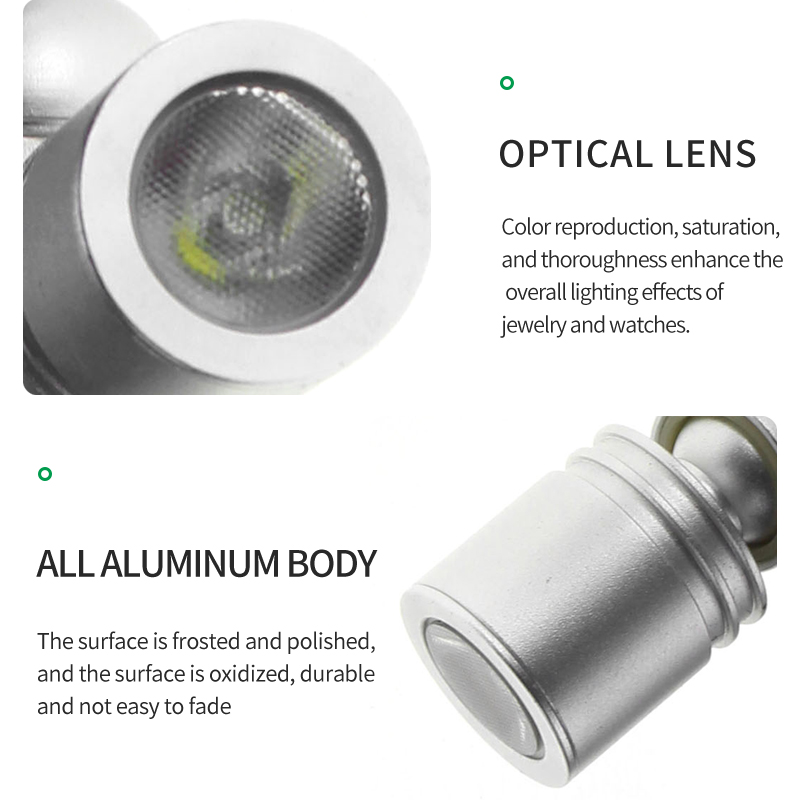 2x1W Jewelry Lamp, Jewelry Store museum Special Cabinet Lamp Lighting JEW380picture3