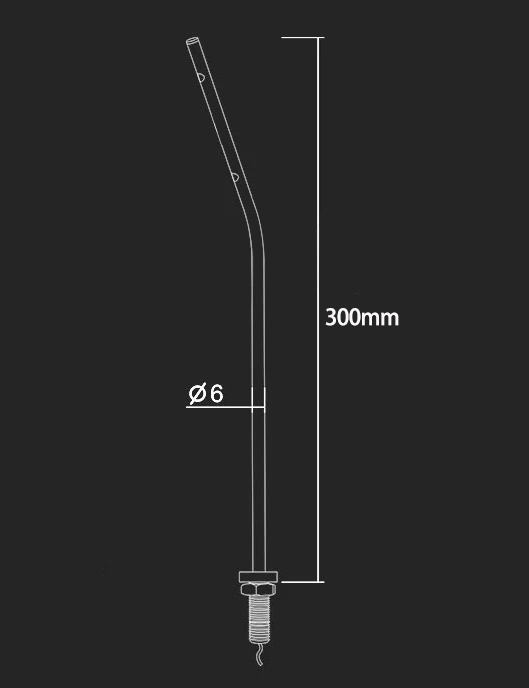 Super Thin 3W 12V 24V LED Stem Spot Light Jewelry Display Case JEW350picture2