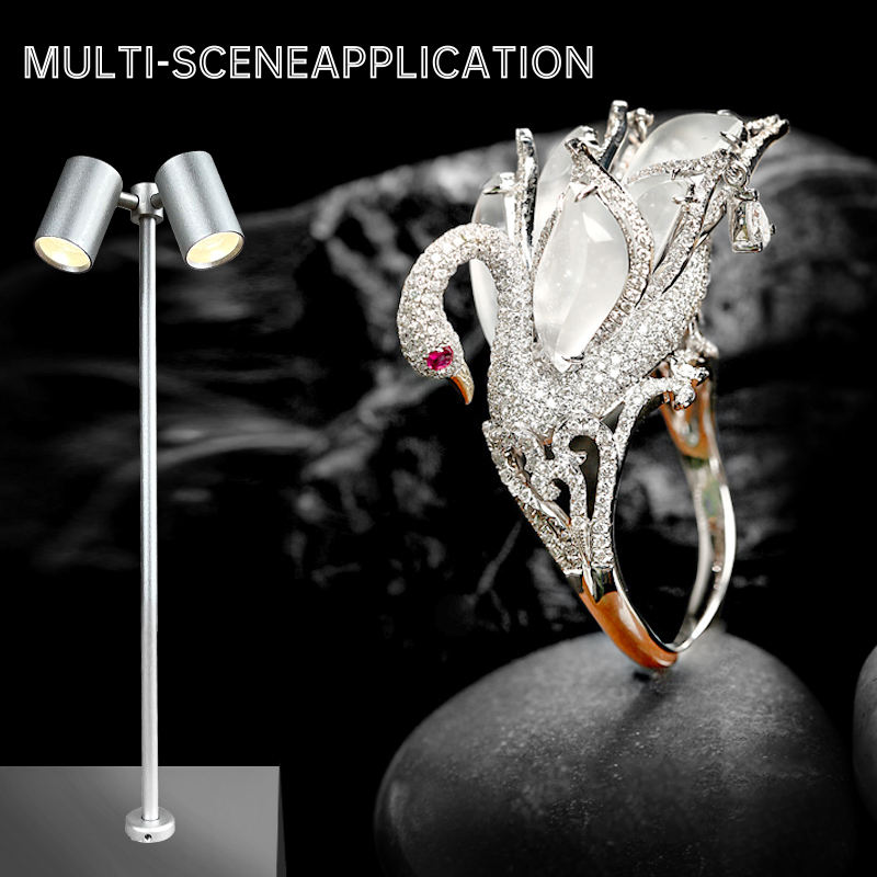 Portable 6W Type-C Charging LED Wireless Display Jewelry Display Light JEW340picture5