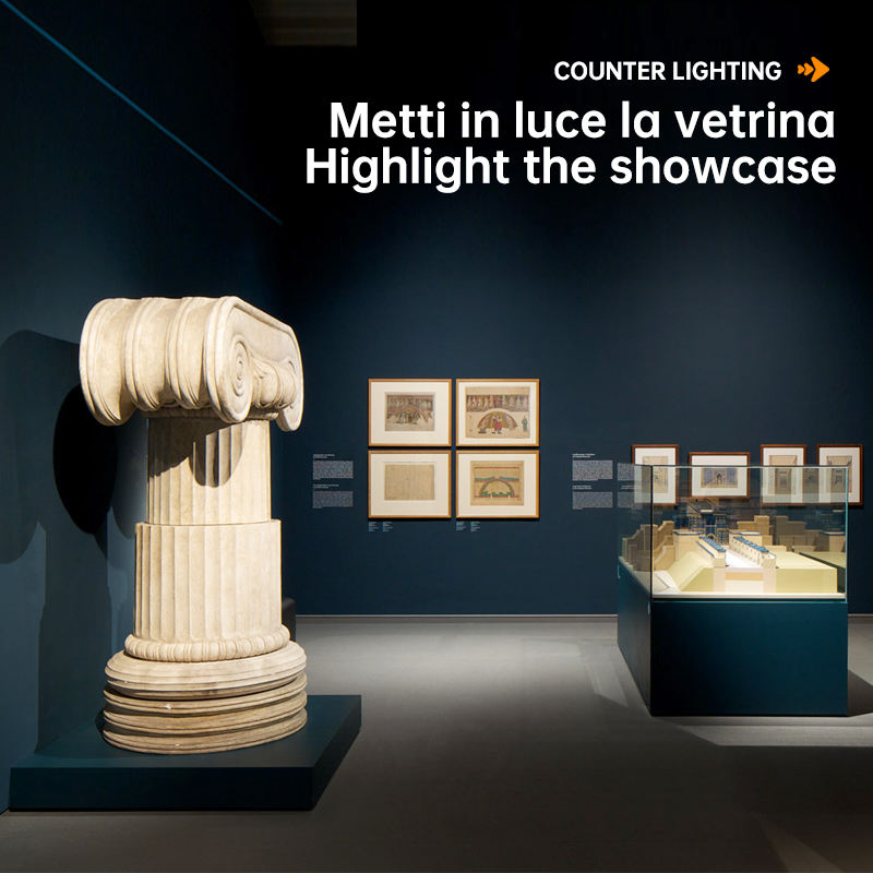 Super Thin 3W 12V 24V LED Stem Spot Light CCT Customized for Jewelry Display JEW330picture4