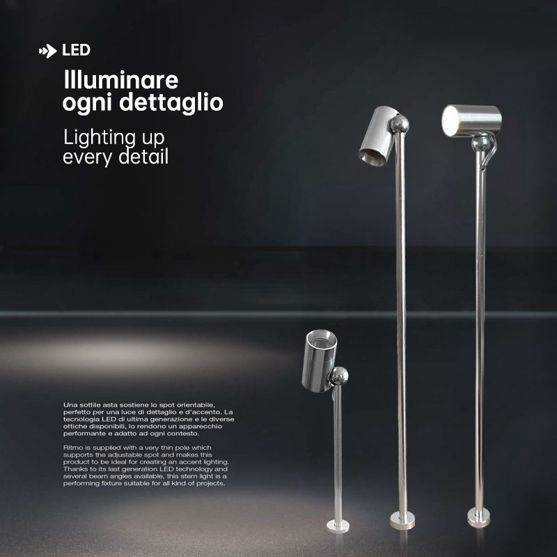 Super Thin 3W 12V 24V LED Stem Spot Light CCT Customized for Jewelry Display JEW330picture6