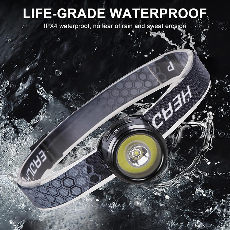 Multi-functional Waterproof Portable COB Headlamp Flashlight HDL920picture5