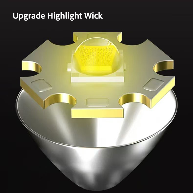 Portable Waterproof Rechargeable Handheld Solar LED Searchlight FSH1620picture6