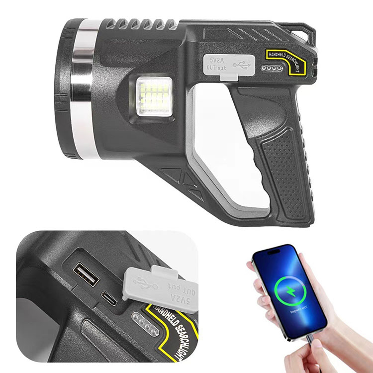 High Brightness Rechargeable LED Flashlights Waterproof Handheld Work Lights WRL680picture5