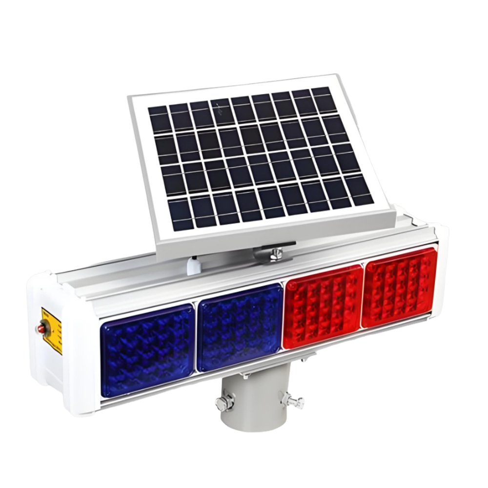 Traffic Powered LED Flashing Rechargeable Road Solar Warning Light TSW320picture2