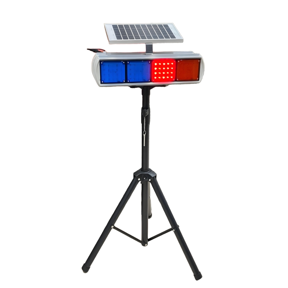 Traffic Powered LED Flashing Rechargeable Road Solar Warning Light TSW320picture5