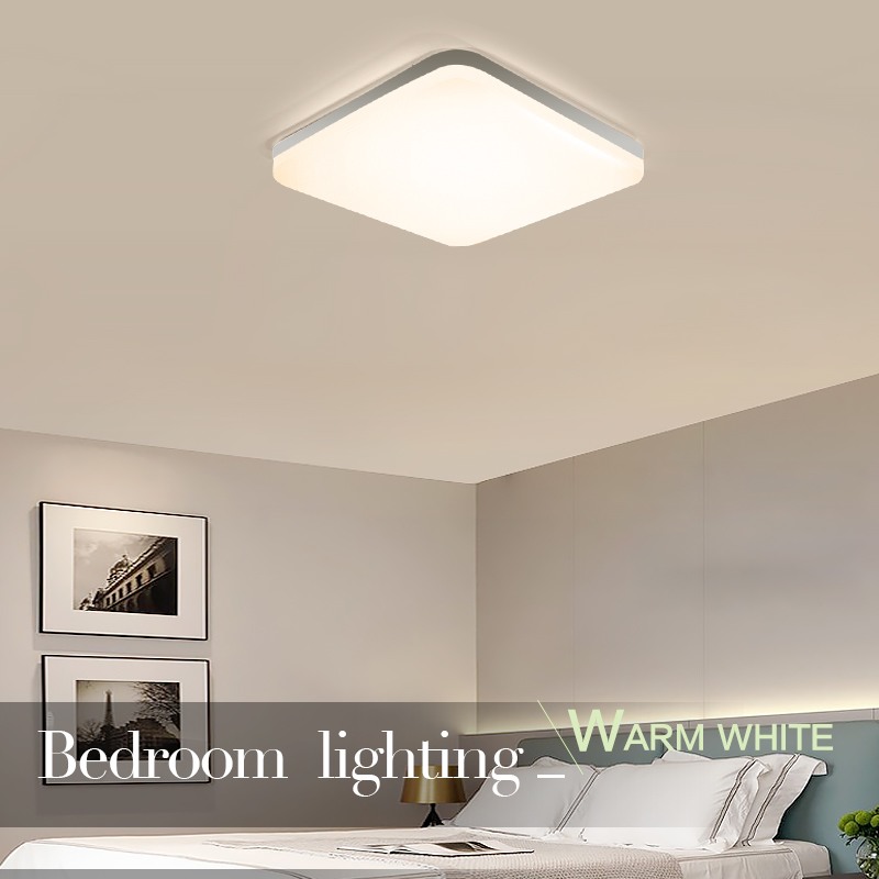 Modern Nordic 18W Ultra-Thin LED Ceiling Square Panel Light PL500picture2