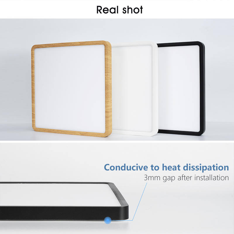 12-Inch Modern LED Flush Mount Ceiling Light Slim Square Flat Panel PL490picture4