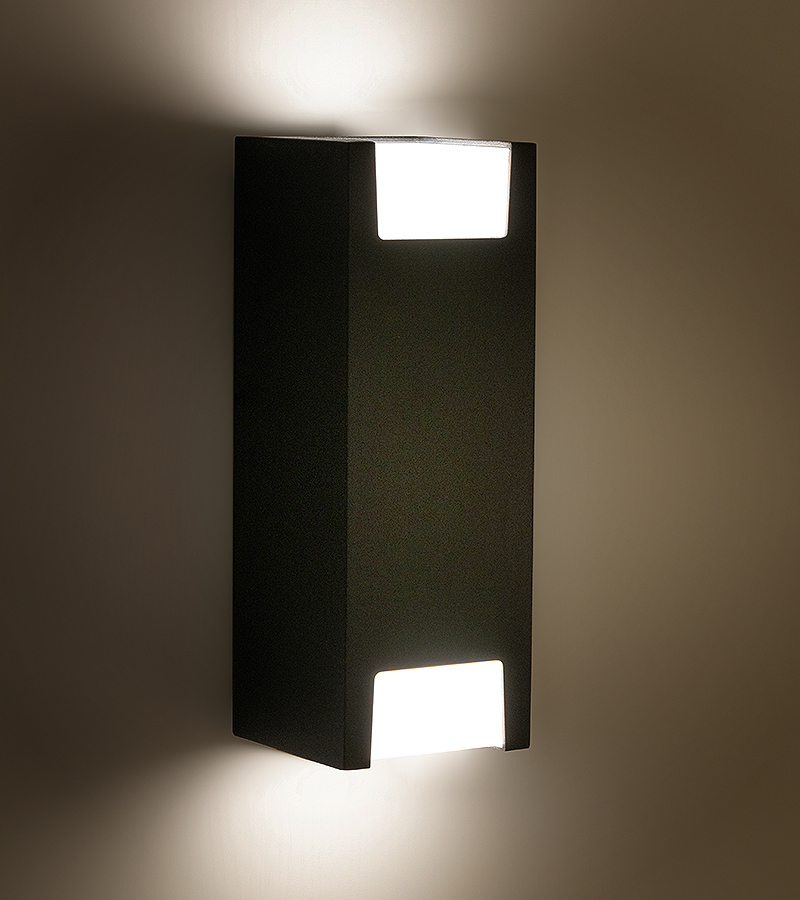 Aluminum+PC 2*GU10 IP44 Waterproof Wall Lamp WL5580picture4