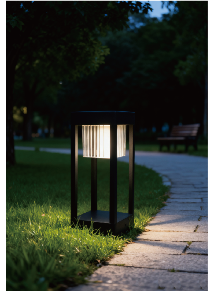 Square LED IP54 Waterproof Outdoor Garden Lawn Bollard Light BLL2490picture4