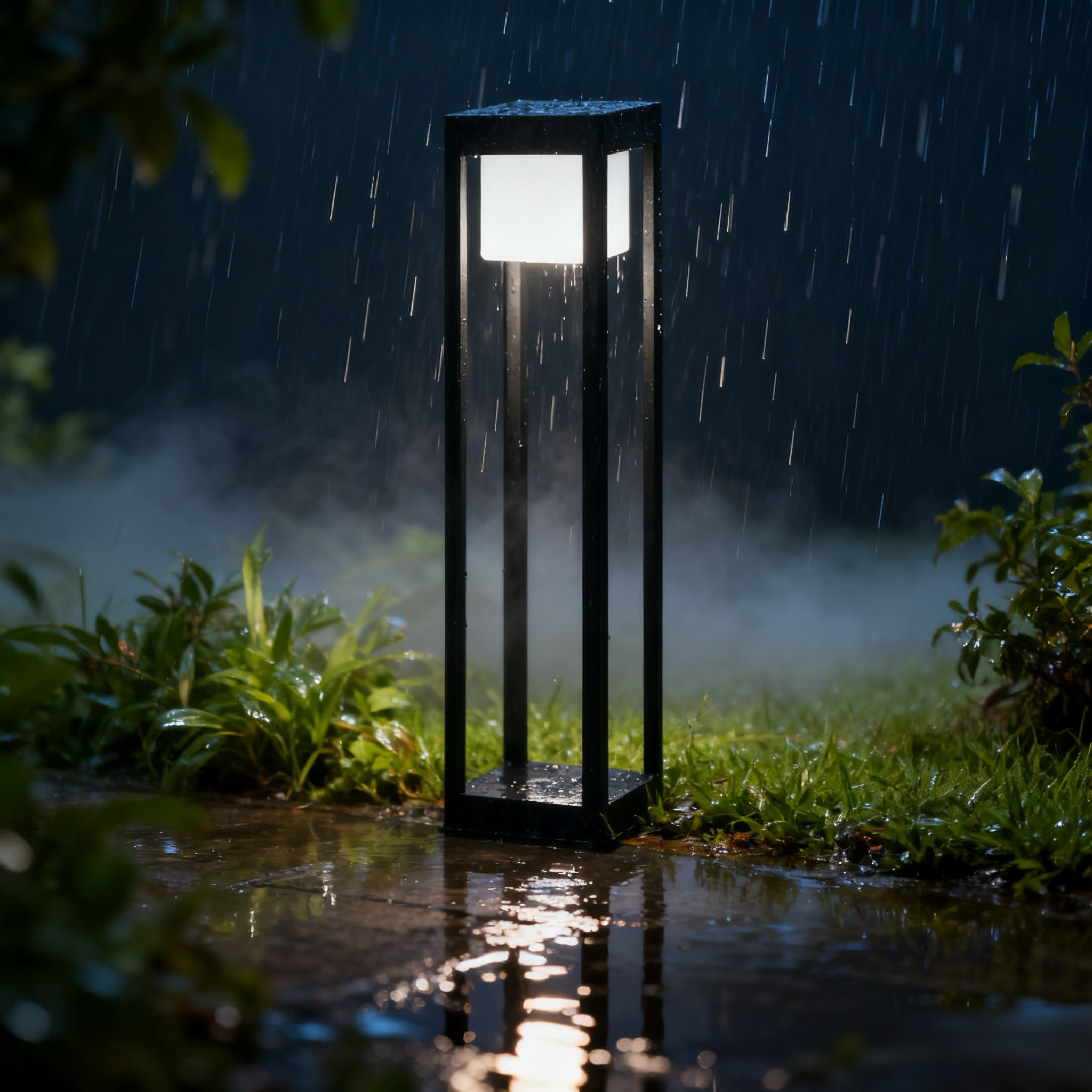 Square LED IP54 Waterproof Outdoor Garden Lawn Bollard Light BLL2490picture5