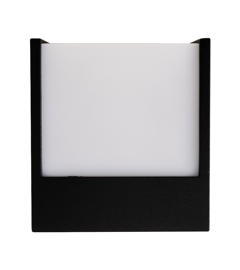 Aluminum&PC IP44 Waterproof Square-Shape Wall Light for Garden WL5520picture3