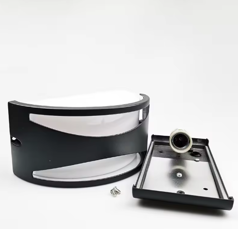 Aluminum Black Box with PC Shade Outdoor Decorative Wall Light WL5500picture4