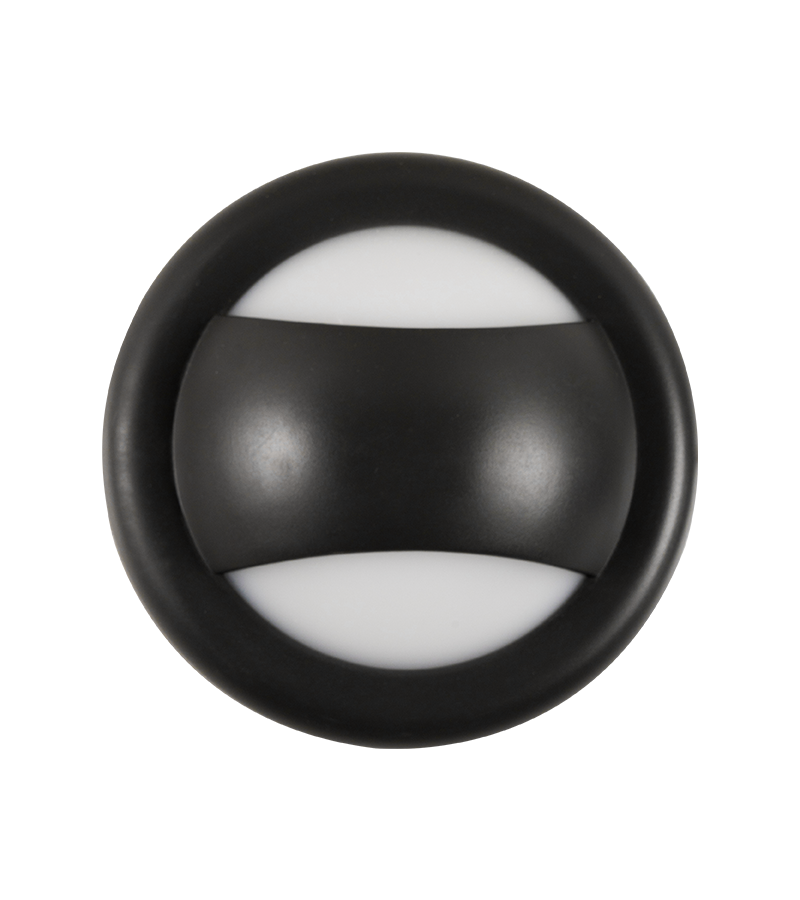 Black Simple Round Modern IP65 Waterproof LED Wall Light WL5490picture3