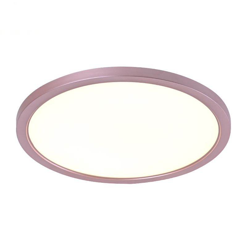 Ultra-thin Side Emitting pink Frame Circular LED Ceiling Light CL1080picture2