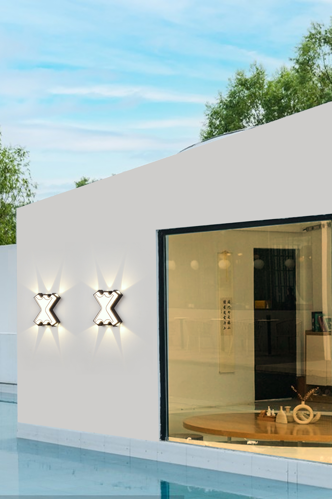 Modern IP65 Waterproof Outdoor Home up and Down Wall Light WL5420picture4