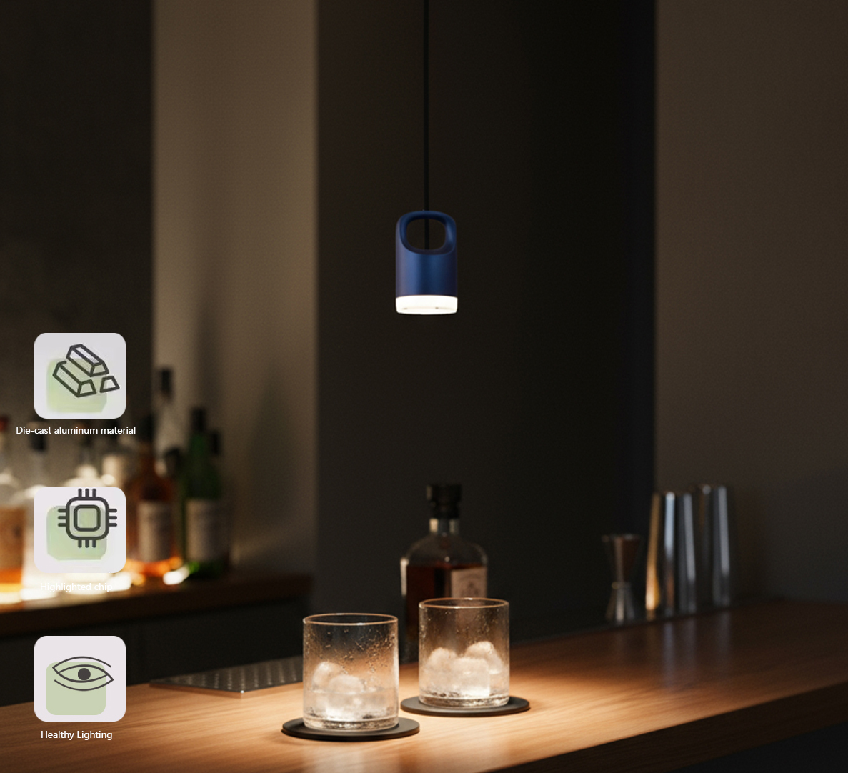 Large Gold Rope Indoor Modern LED Pendant Foyer Light PEN1840picture4