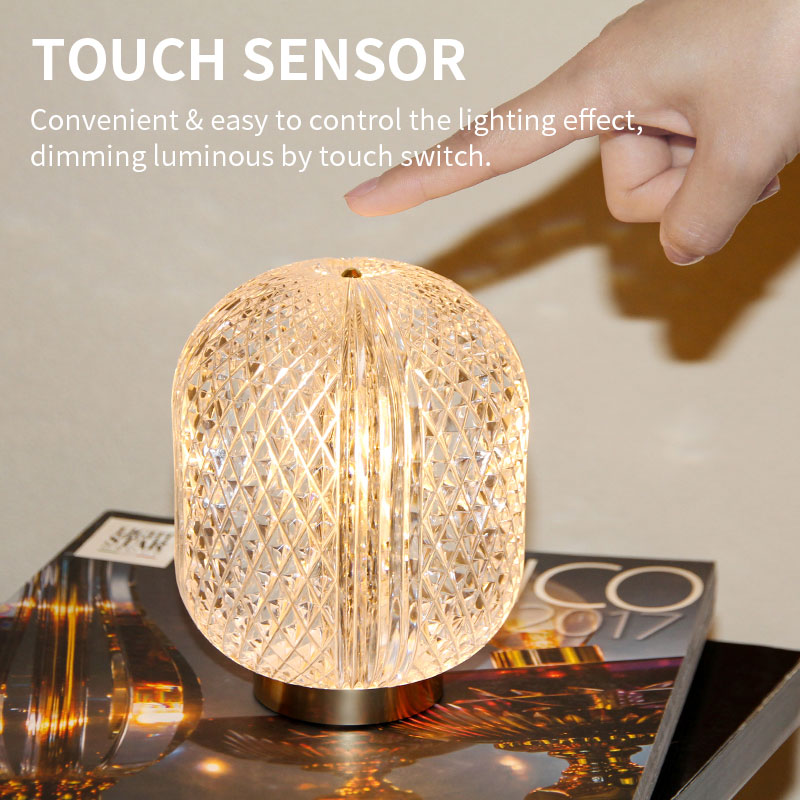 Luxury LED Warm Desk Lamp with Restaurant Bedroom Aluminum Body DTL3140picture3