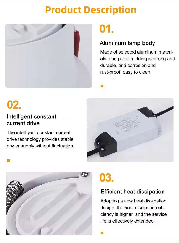 Narrow Edge Downlight Led Embedded New Anti-glare Narrow Border No Main Light Ceiling Spotlight Home Living Room Downlight