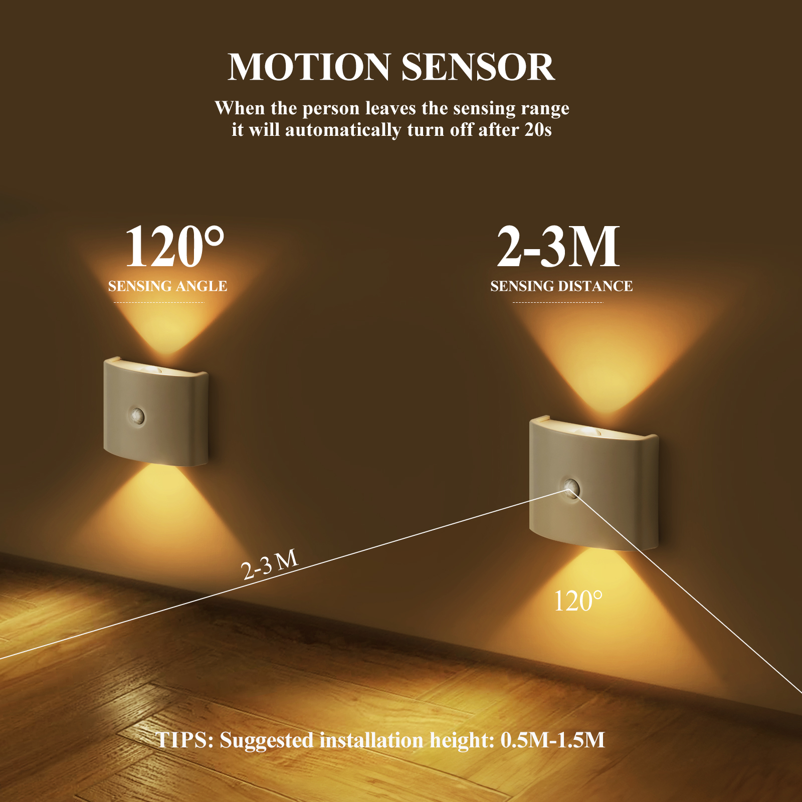 Morden Smart Home Decor USB Rechargeable Indoor Wall Lamp WL5350picture4