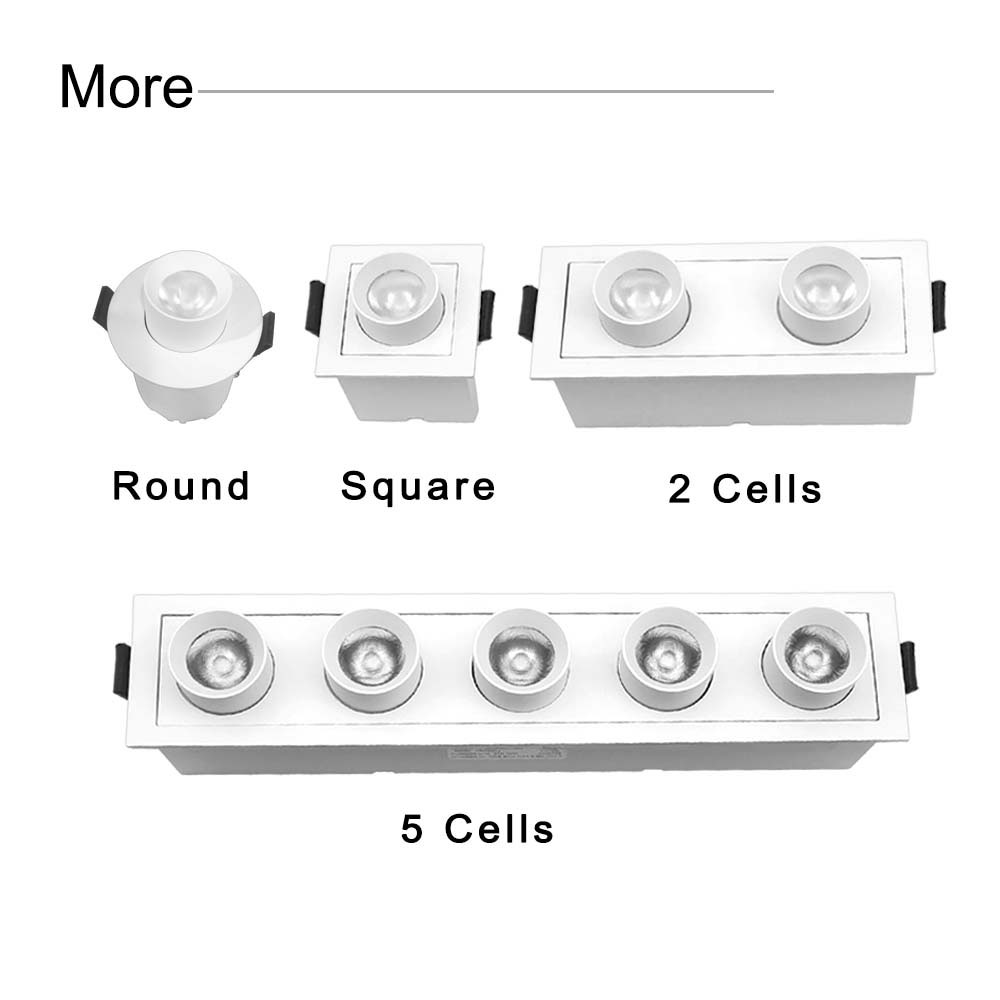 Modern 12W Telescopic Adjustable Angle Stretching Spotlight Downlight DL2180picture5