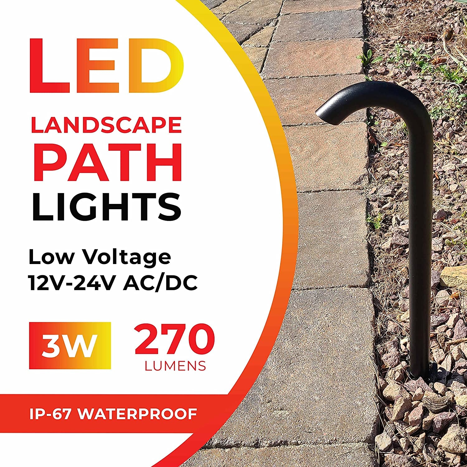 Low Voltage 3W 12V IP65 Waterproof Landscape LED Path Lighting PWL700picture6