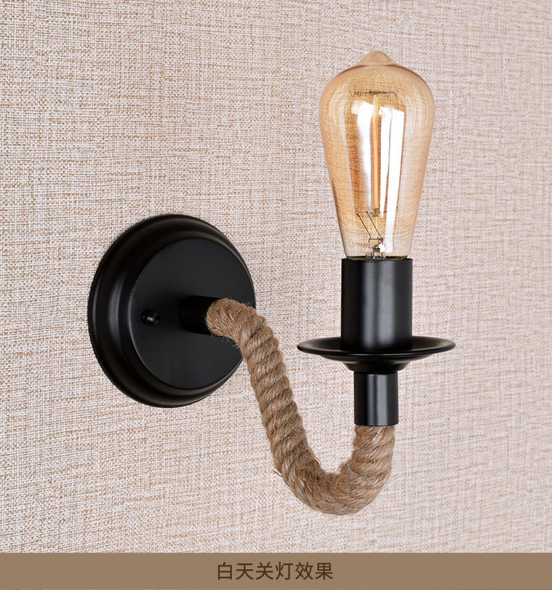Interior Mounted Rope Lamp E27 85-260V Corridor Outdoor Wall Lights WL5300picture3