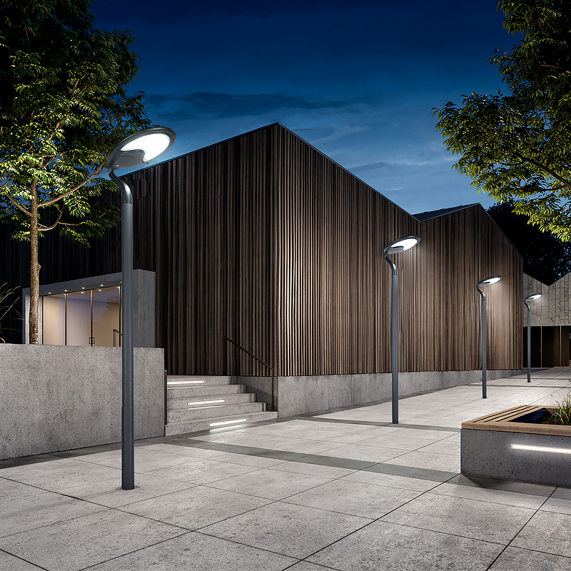 OutdoorLandscape Solar Post Garden Street Light SSL1390picture4