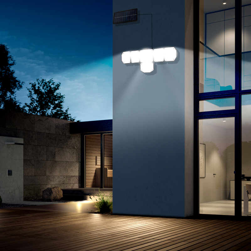 Decoration and Landscape IP65 Waterproof Outdoor Pathway Solar Garden Wall Light SWL2290picture5