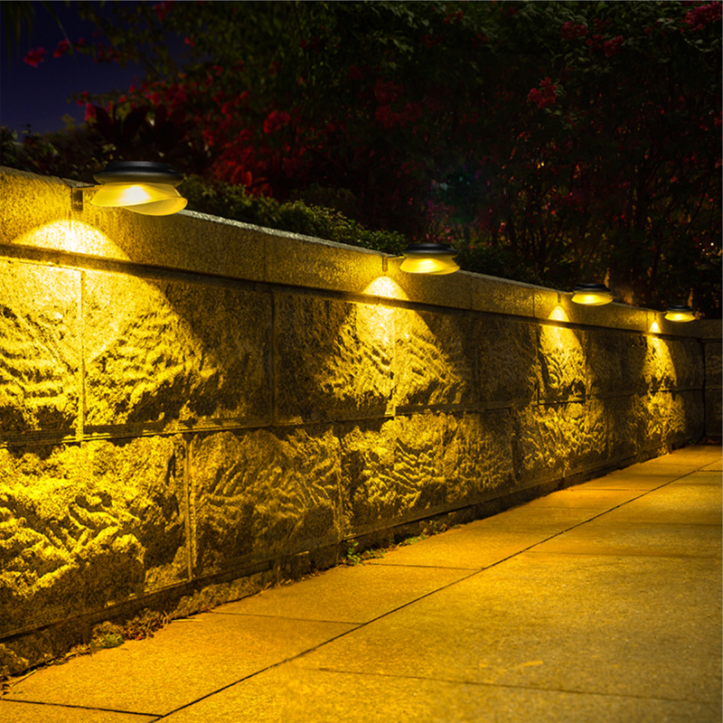 Wall Light Step Light Solar Fence Light for Garden Pathway Corridor Villa SFE170picture5