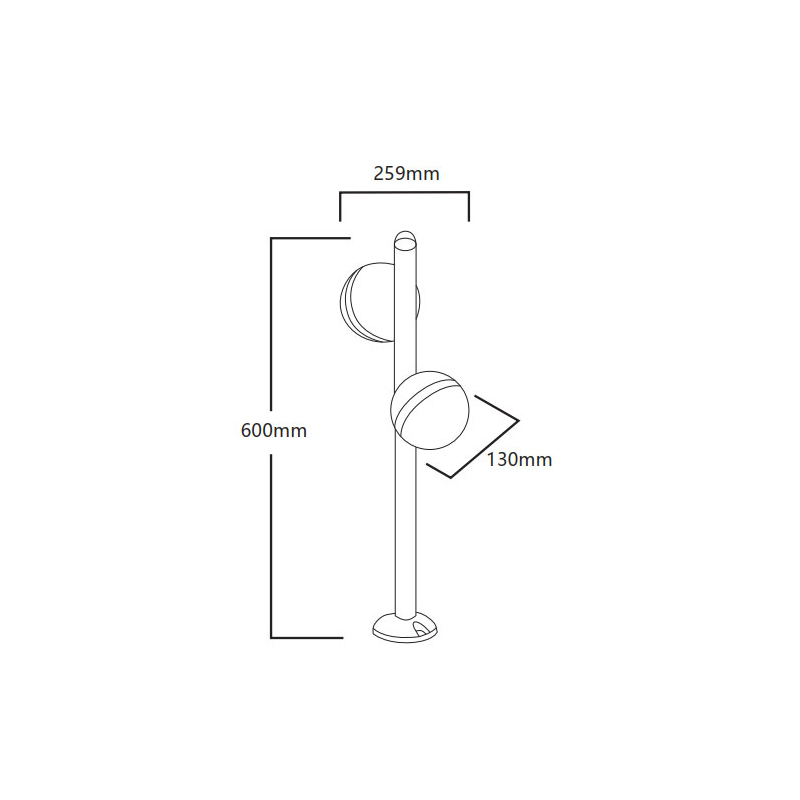14W IP65 Waterproof Aluminum Landscape LED Bollard Light LED Lawn Light BLL2470picture2