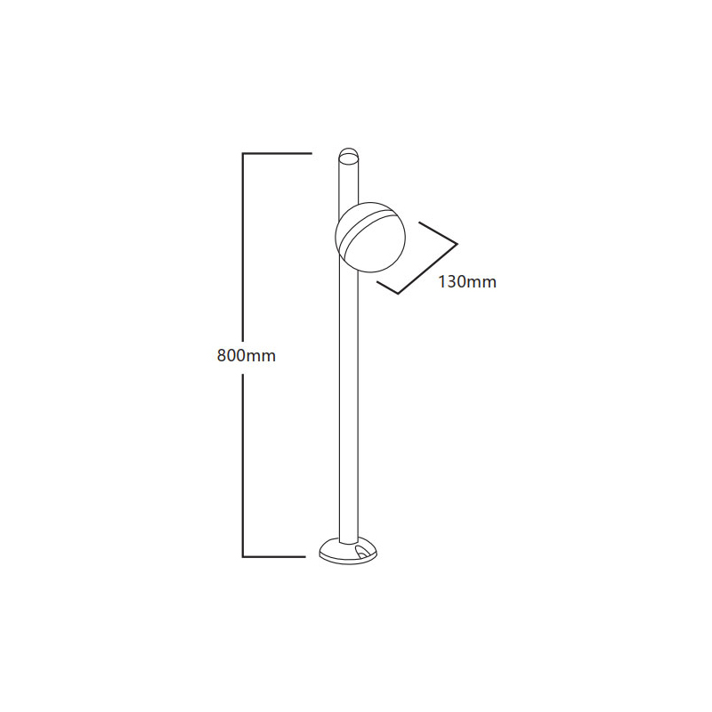 7W IP65 Waterproof Aluminum LED Bollard Light LED Lawn Light BLL2460picture2
