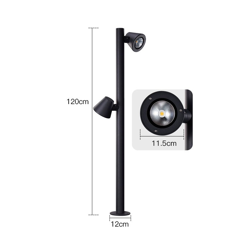 14W IP65 Waterproof Aluminum LED Garden Light LED Lawn Light BLL2450picture2