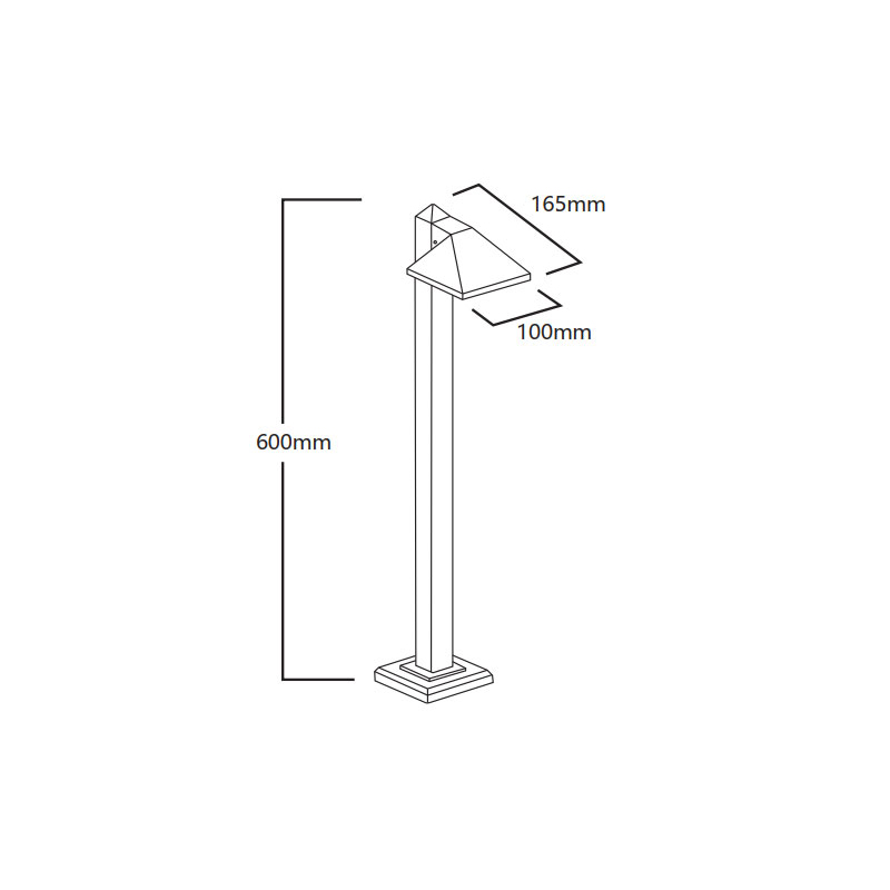 10W IP65 Waterproof Aluminum LED Bollard Light BLL2440picture2