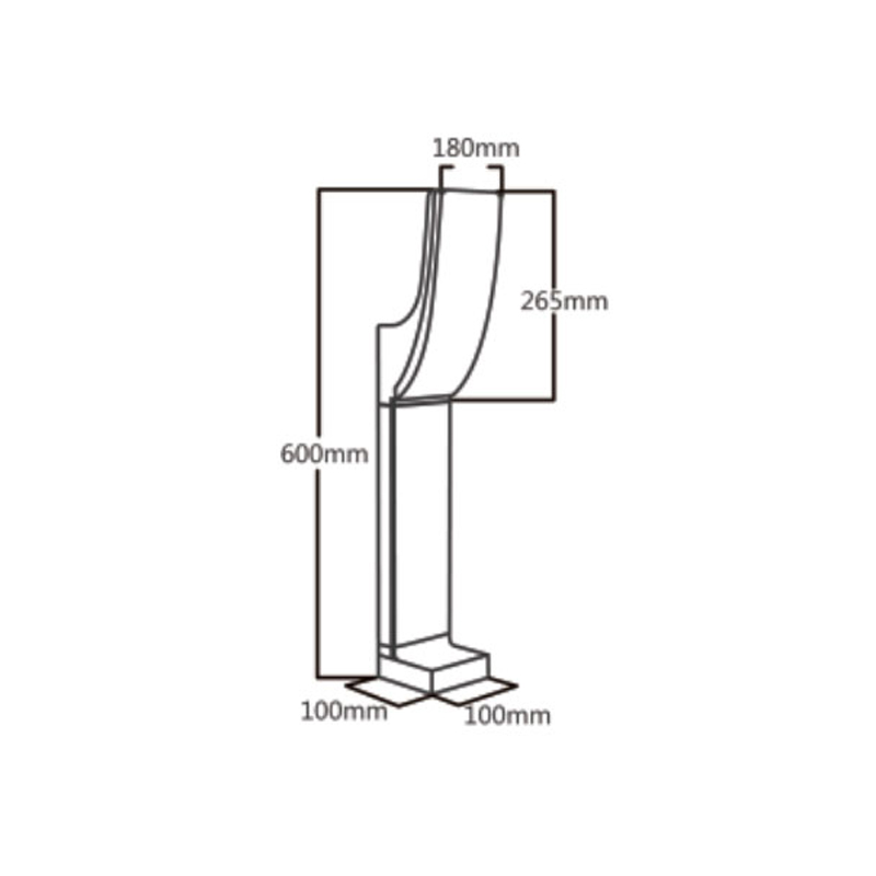 17W IP65 Waterproof Aluminum Landscape LED Bollard Light LED Lawn Light BLL2430picture2