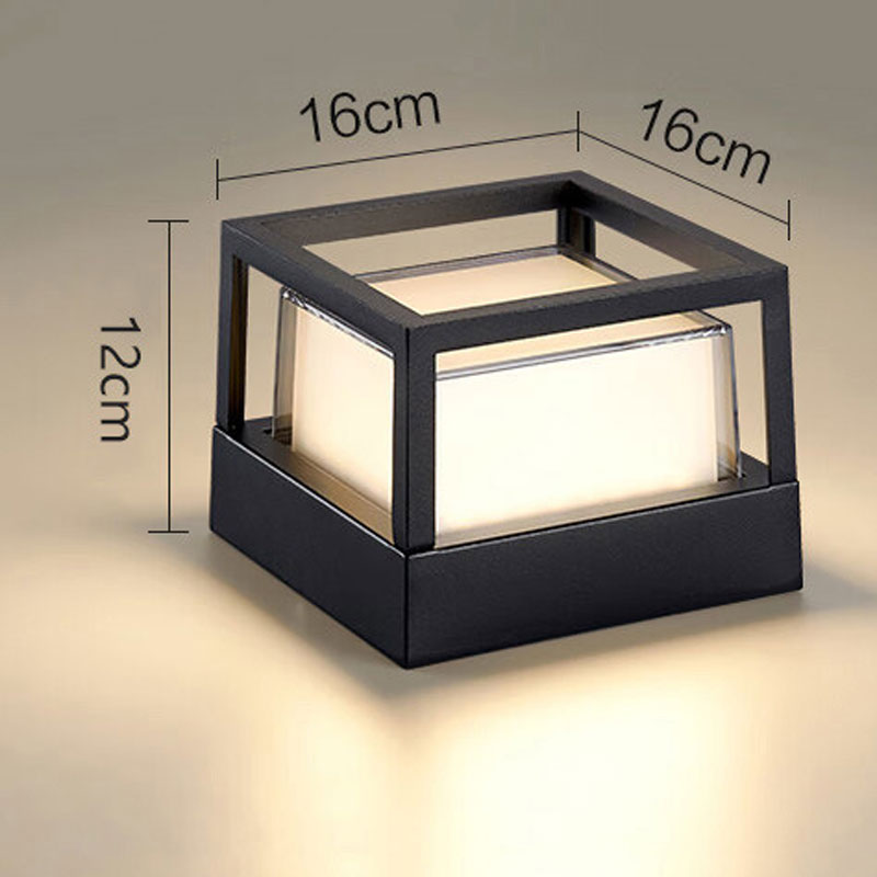 Square Cube Wall Lamp 12W Outdoor Waterproof Wall Light Light WL5290picture2
