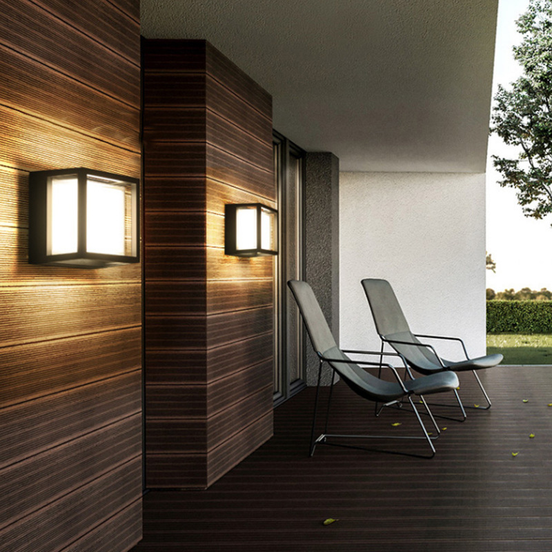 Square Cube Wall Lamp 12W Outdoor Waterproof Wall Light Light WL5290picture5