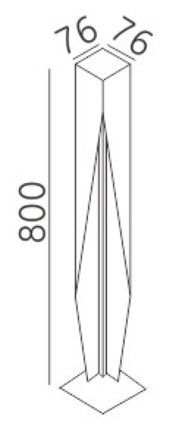 Customized 5W IP65 Waterproof Aluminum LED Bollard Light LED Lawn Light BLL2420picture3