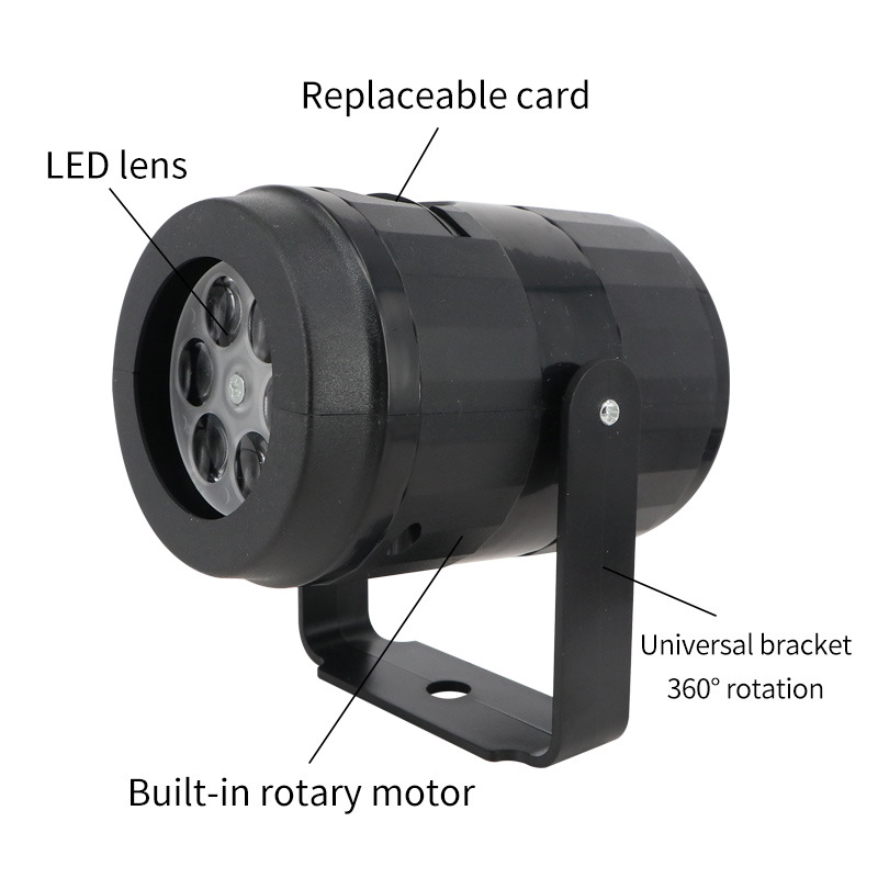 Snowflake Projector Light Colorful RGBW Christmas LED Projection Lamp LAS300picture2