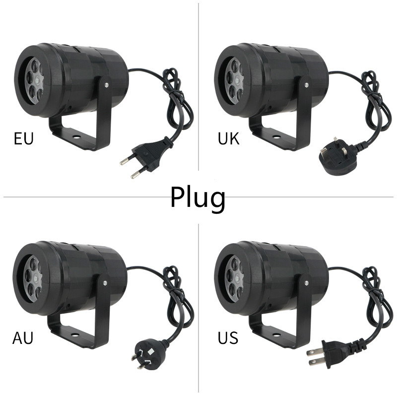 Snowflake Projector Light Colorful RGBW Christmas LED Projection Lamp LAS300picture3