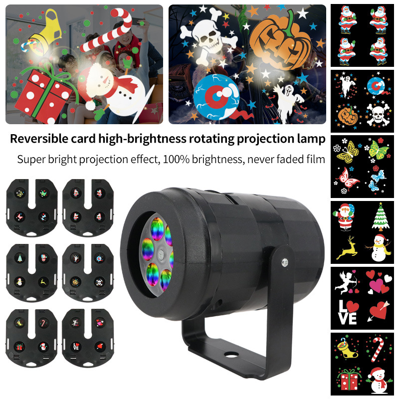 Snowflake Projector Light Colorful RGBW Christmas LED Projection Lamp LAS300picture4