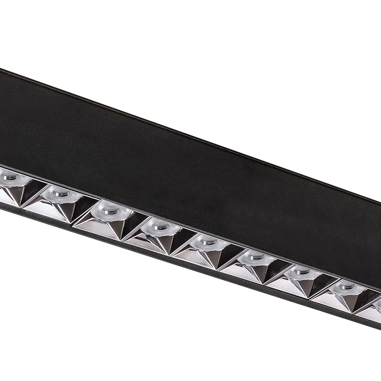 European Office Commercial Modern Aluminum Suspended LED Pendant Linear Light LNL520picture2